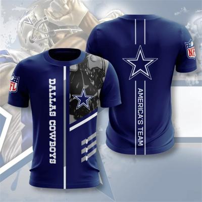 China Anti-wrinkle high quality men's digital 3D printing sublimation T-shirt shirts and american football tank top uniforms for sale