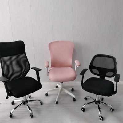 China Home Office Black Mesh Chair Swivel Office Revolving Chair For Meeting Room for sale