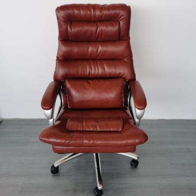 China 2022 New Executive Office PU Leather Rotation Chair Breathable And Comfortable High End Office Chair for sale