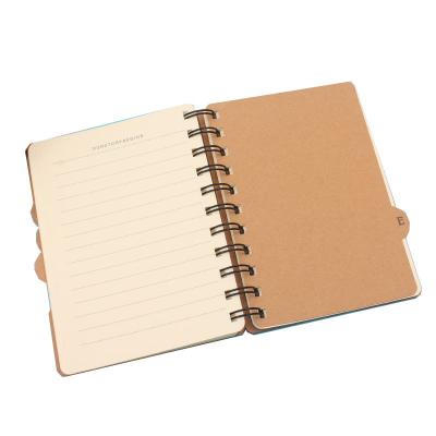 China Wholesale A6A5 Business Student Notebook Cover Book Printed Brown Paper Loose Leaf for sale