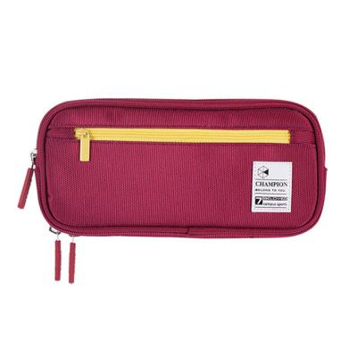 China Custom-Printed Large Capacity Pencil Case Pencil Case With Double-Layer Multi-Function Student Pencil Case for sale