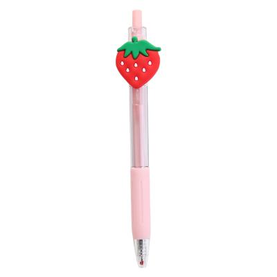 China Glitter Cartoon Girl Heart Contact Neutral Students Use 0.5mm Signature Pen Cute Black Ins Office Stationery for sale