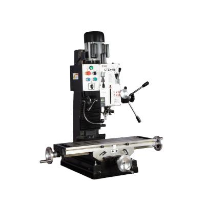 China Machinery Repairs Workshop CTZX45 Head Gear Drilling And Milling Machine ZX7045 1500w Variable Speed ​​Lathe For Metal Working 220V Or 380V CE ISO Supplied for sale