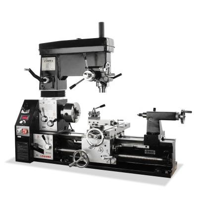 China Construction Material Shops Lathe & Mill Combo Universal Lathe Machine CT3325 3 in 1 with Variable Speed ​​1.5 Years NC Supplied from 220/380v; ANH CTMACH 290 for sale