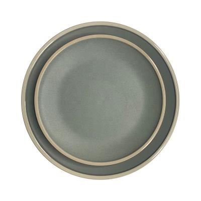 China Maysun Rustic Ceramic Custom Stoneware Dinnerware China Viable Dinner Set for sale