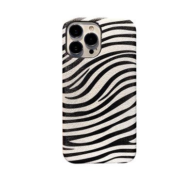 China Luxury New Fashion Zebra Pattern Classic Shockproof Phone Case For iphone 13 Max Shockproof Cove 12 pro XS X XR Protective Cases for sale