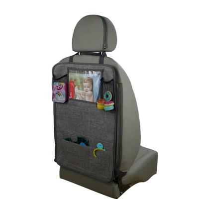 China High Quality Polyester Car Backseat Organizer With Table Holder for sale