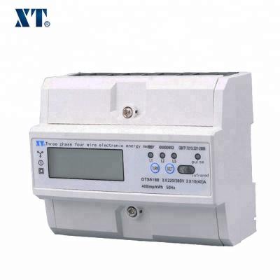 China Three Phase Electronic Energy Meter Expert DTS5188 KWH Meter DTS 5188 for sale