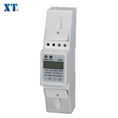 China ENERGY METER EXPERT / XTM35SA Single Phase Din Rail Digital Energy Meter XTM35SA for sale