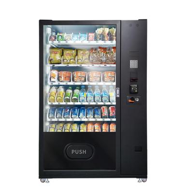 China Micron 2021 New Freeware Snack and Beverage Vending Machine with Coin Operated Card Reader and E-Wallet in Factory for sale