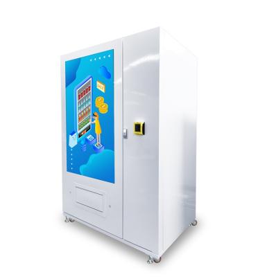 China Best Selling Micron Free Software 55 Inch Touch Screen Beauty Vending Machine For Wicks Fake Micron Smart Vending Machines for sale