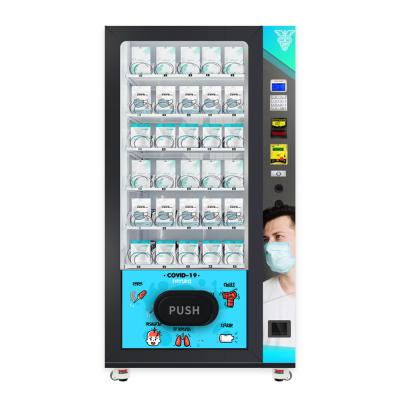 China Micron Freeware Custom Personal Protective Equipment Vending Machines The Face Mask Vending Machine In Underground for sale