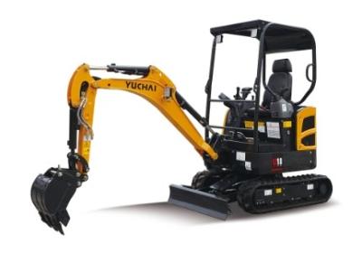 China OEM Industrial Mini Excavators Crawler Excavator In Custom Colors By Yuchai for sale