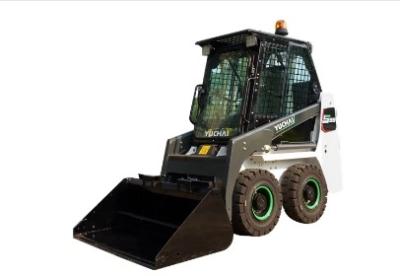 China Op maat gemaakte elektrische skid steer loader compacte skid loader met meerdere functies Te koop