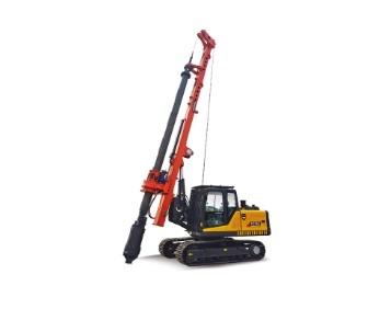 China Four Wheel Drive Excavator Rotary Drilling Machine Yellow Construction Machine for sale