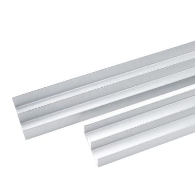 China Windows And Doors W Shapes Double U Channel Extruded Aluminum Profile for sale