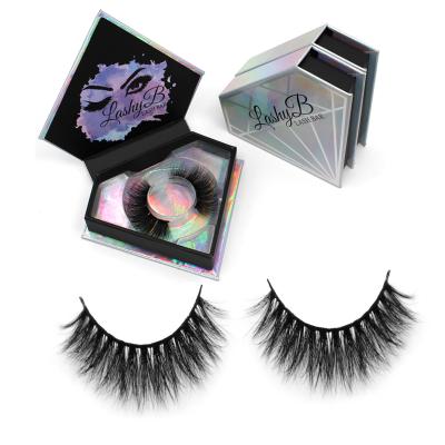 China New Delicate 3d Style Colored Dramatic Fur Lashes Mink Lashes for sale