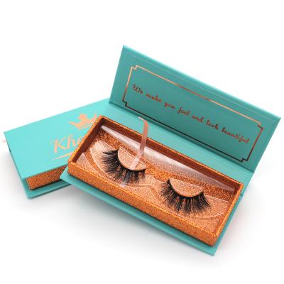 China Full crisscross strip eyelash vendor customized lashbox boxes eyelash packaging box packaging custom for sale