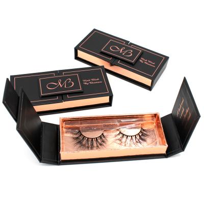 China Bundlestars Premium Fashion Korean Delicate Mink Eyelash Lashes Lashes Box Packing Made in China for sale