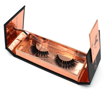 China Delicate Wholesale 25mm Mink Private Label Eyelashes Fashion Make Up Tools for sale