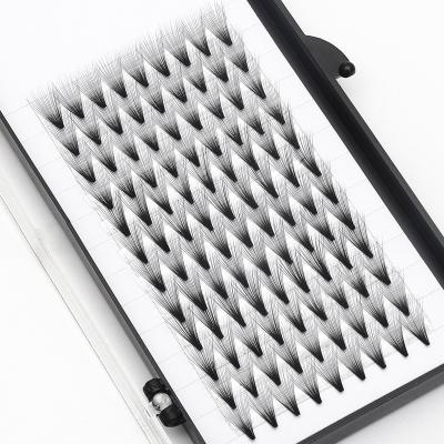 China C D Curl 0.1mm Premade Fans Low Volume 3D Eyelashes Light Lashes With Low Price for sale