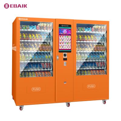 China Exclusive SDK YBK 16 Design Smart Vending Machine For Drinks Food Candy Coffee Eye Whisks Cosmetic for sale