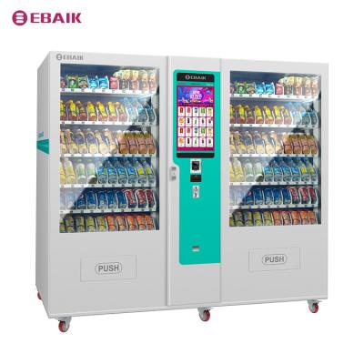 China SDK YBK Boxed Snack Cigarettes Food Juice Food Candy Chocolate Coffee Condam Mask Cosmetic Vending Machine for sale