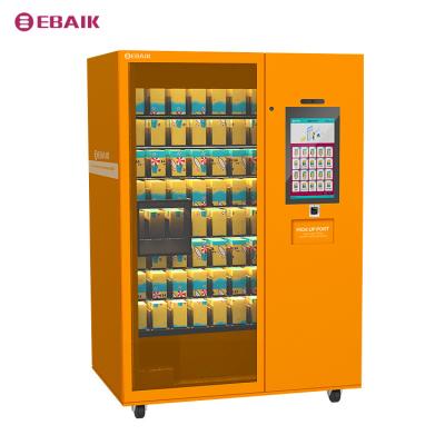 China SDK YBK touch screen item products vending machine frile pay by card etc. banknote coin IC for sale