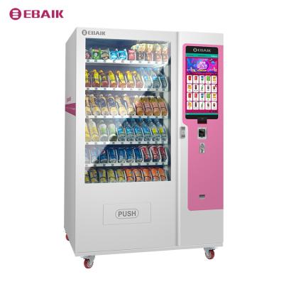 China SDK YBK Custom Hair Wigs Eyelash Hand Pinkish Vending Machine With LCD Touch Screen for sale