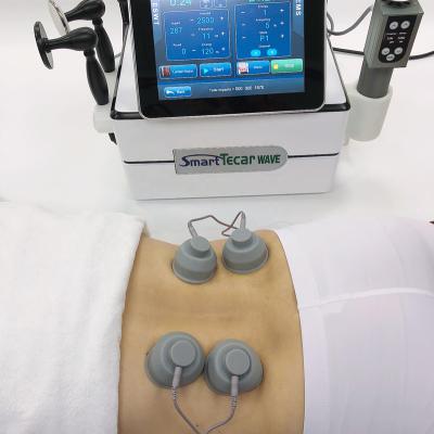 China Physical Treatment Tecar Treat Joint Pain Physiotherapy Shockwave 3 in 1 Tecar RF EMS Stimulator Machine for sale