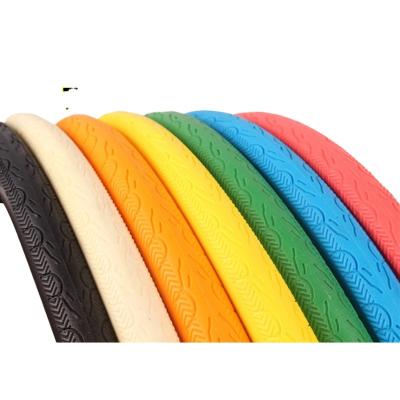 China BMX 700c Colored Road Bike Tires Solid Rubber Bicycle Tire for sale