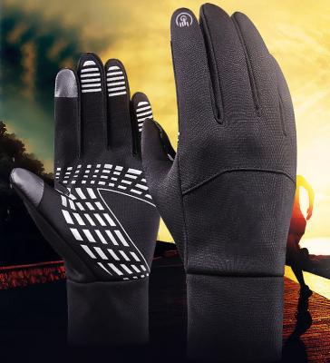 China Soft Full Finger Gloves Autumn/Winter Mountain Bike Bicycle Sports Glove Breathable Cycling Equipment for sale