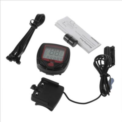 China Mountain Bike Wire Bike Stopwatch Bicycle Sports Computer Cycling Computer Odometer Speedmeter Waterproof for sale