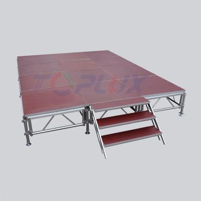 China concert event truss portable aluminum stage mobile stage platform for sale for sale