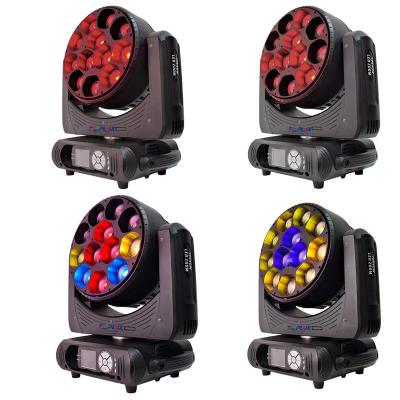 China Theme Park Moving Head Lights DMX 12*40w RGBW Bee Eye Led Moving Head Lights For Concert Wedding Event for sale