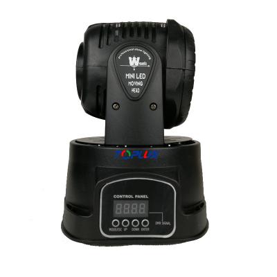 China Moving Light 7*10W RGBW 4in1 LED Mini Moving Head Wash LED Theme Park Head Light for sale