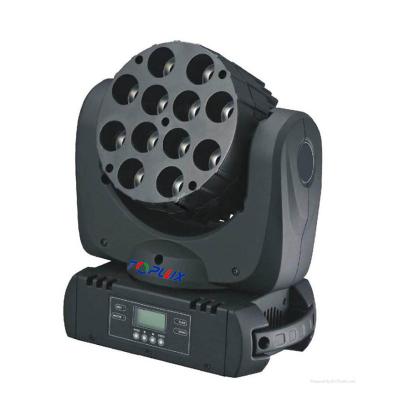 China Theme Park Party Disco DJ Stage Light 12*10W RGBW 4in1 Moving Beam LED Head Light for sale