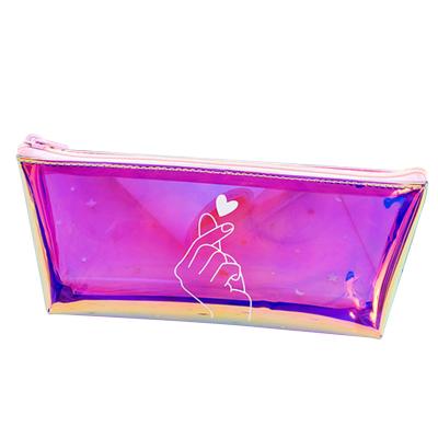 China Schools & Offices customize logo pvc anime 3d apple apple zipper pencil case big silicon clear cute big pencil cases for teens for sale