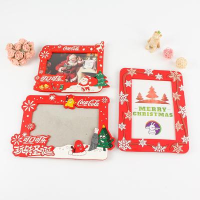 China New Cartoon Products Customized Logo And Shape Promotional Soft PVC Photo Frames for sale