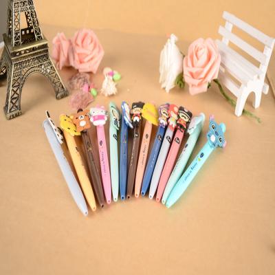 China office & High Quality Customized School Pen 2022 PVC Pen PVC 3d Pen Plastic Topper for sale