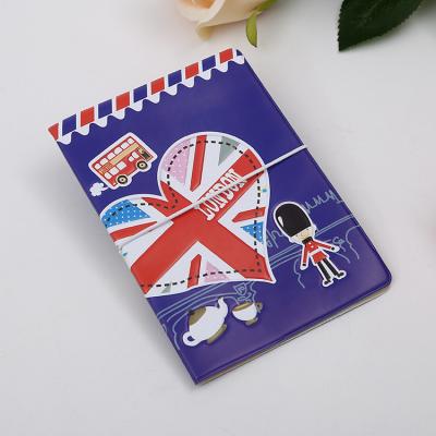 China 2022 Colorful Eco-friendly Promotion PVC Passport Holder Card Holder Passport Cover With Custom Logo for sale