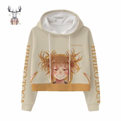 China Wholesale Custom Design Autumn Winter Long Sleeves Anti-wrinkle Fashion Pullover Grow Top Hoodie Women for sale