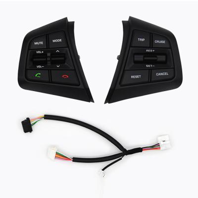 China for ix25 1.6l, steering wheel buttons, cruise, volume, phone function, backlight, car accessories 96700-C9040 96710-C9000 fit for modern ix25 for sale