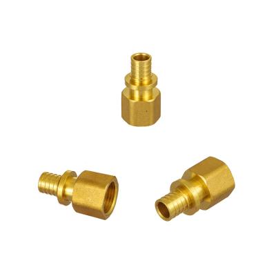 China Pipe Lines Connect IFAN High Quality Female Thread PEX Brass Sliding Fit Pipe Fittings For Floor Heating for sale