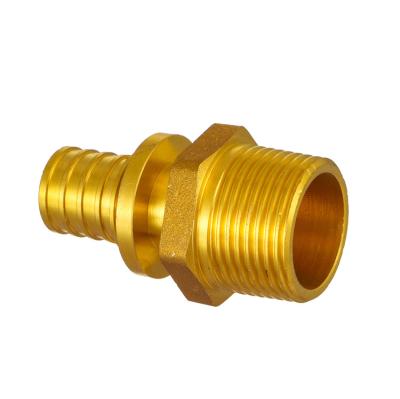 China Pipe Lines Connect IFAN Manufacturer Directly Plastic PEX Pipe Fitting Plastic Sheath Tubing Male PEX Brass Fittings for sale