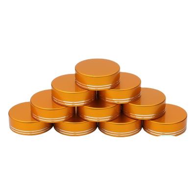 China Non Spill Customized Size Logo Screw Aluminum Pile Proof Lid Metal Ropp Cap For Glass Bottle for sale