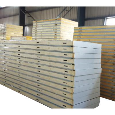 China Modern Thermal Panels For Cold Rooms Insulation Panels 80mm PU Sandwich Panel For Cold Room for sale