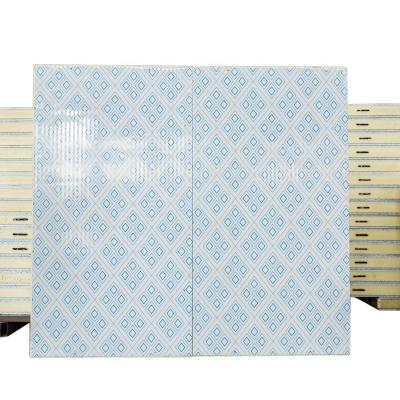 China Modern Cold Room Insulation Panels Cold Room Sandwich Panels PU Sandwich Panels For Freezer Room for sale