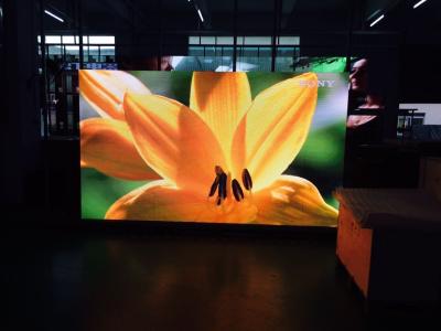 China HD P4.81  Indoor Full Color LED Display With Die - Casting Aluminum Cabinet for sale