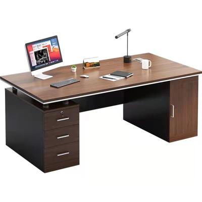 China Wooden Boss Customizable Rectangular Laptop Desk Competitive Price Office Furniture Table for sale